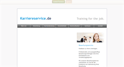 Desktop Screenshot of karriereservice.de